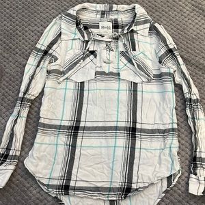 Mudd Long Sleeve Shirt Size 10 small mark on shirt barely noticeable